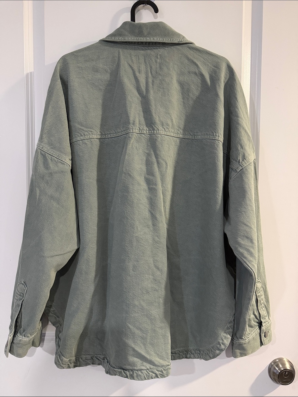 Zara 100% Cotton Button Down Casual Jean Overshirt Jacket - #76 - Picture 8 of 8